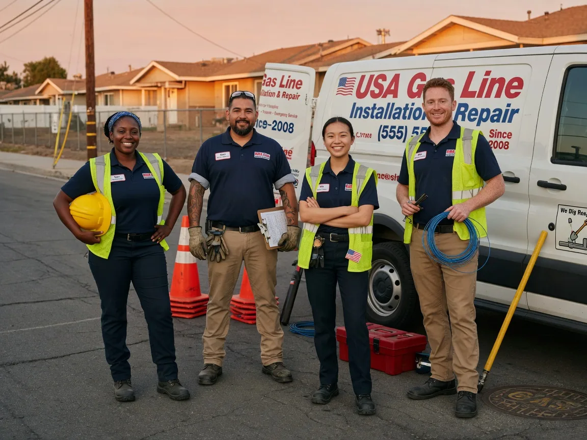 Gas Line Installation company in Salina, PA